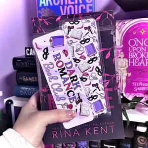 Dark Romance Book Club Dual-Sided Cardstock Bookmark book club