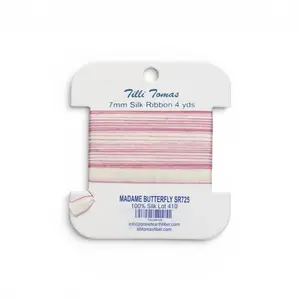 Silk Ribbon SR725 Madame Butterfly