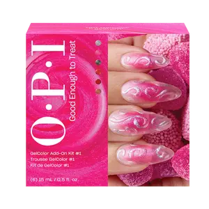 OPI GelColor Holiday 2025 Good Enough to Treat Add-On Kit #1 Collection 6 pcs with Intelli-Gel Technology & Intelli-Brush for Vibrant Shine Nail Polish