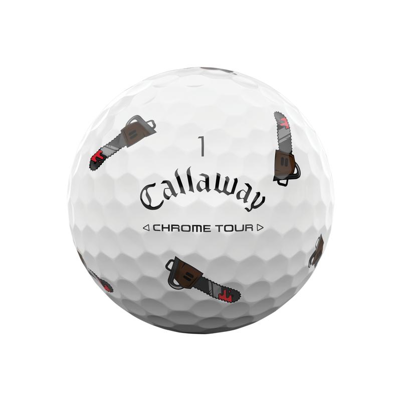 Callaway Golf Chrome Tour Halloween Golf Balls in White