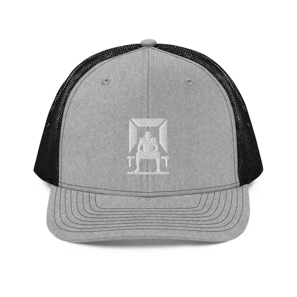 Cheated Trucker Hat - Adjustable Snap, Cotton Blend, Embroidered Logo, Mesh Back Vent Stylish Accessory for Casual Wear