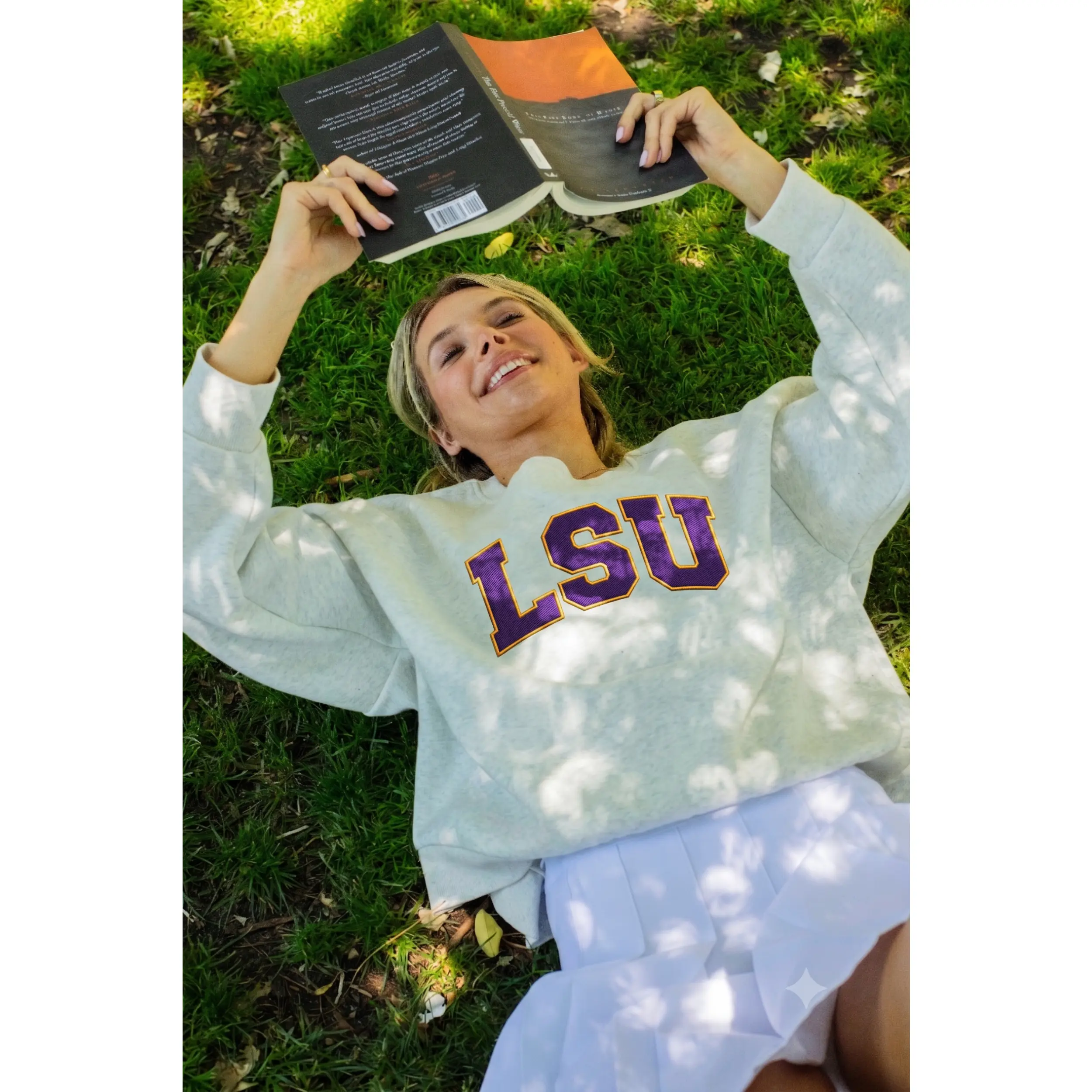 Louisiana State University Fleece Crewneck