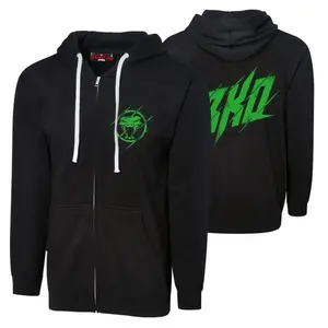 WWE RKO Randy Orton Viper 3D Zip Hoodie - Green Snake Logo Street Style - Unisex Casual Fall Winter Spring - Oversized Comfort Fan Merch - Men Women Wrestling Graphic Sportswear