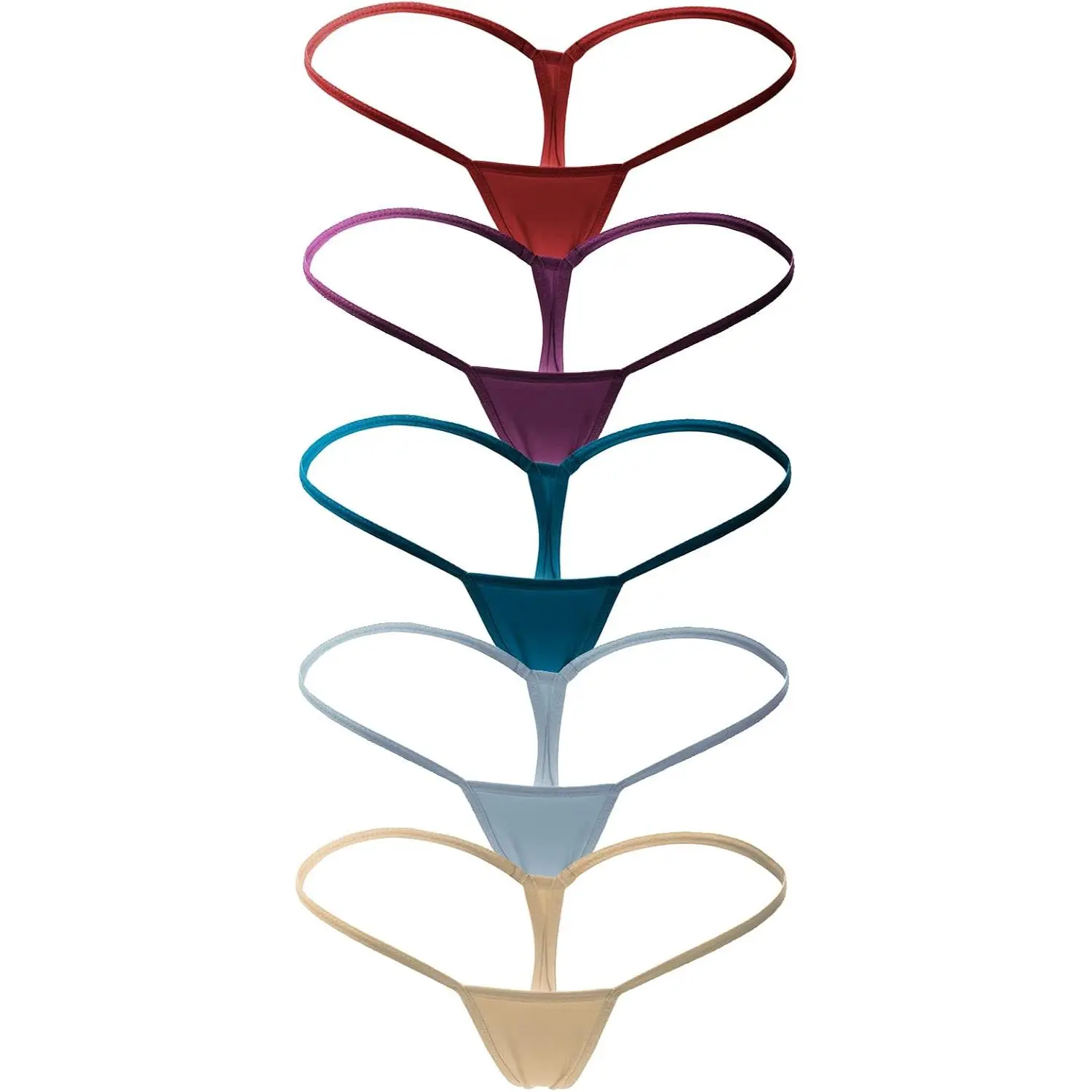 5 Pack - Multicoloured