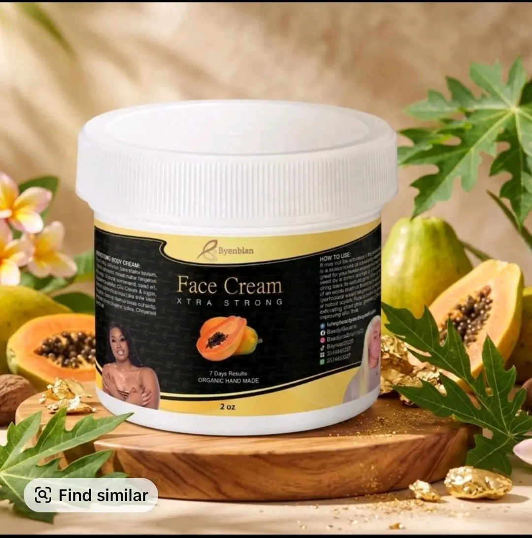 Byenblan Papaya face Cream 2oz