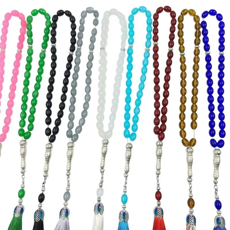 Prayer beads 33 Crystal beads - for Muslim and Christian