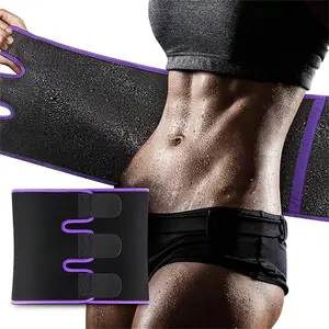 Waist Trimmer Sweat Waist Trainer For Women Waist Sweat Belt Band Belly Stomach Wrap