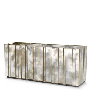 Nottingham Art Deco Mirrored Accent Cabinet