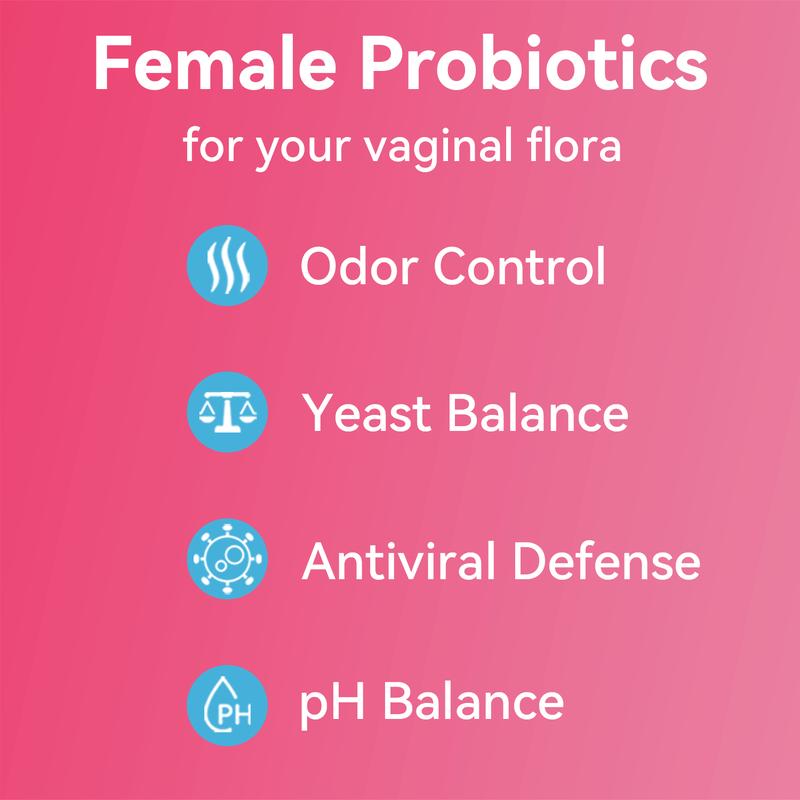 Gynable Female Probiotics | Women's Probiotics for HPV, BV, UTIS,Yeast Infection, pH Balance, Odor- All in One Solution with Lactobacillus&Selenium,VitaminC, D,Folate Probiotic Blend supplement,Gluten-Free,Vegan,30 Count For 1 Month,TikTokShopBlackFriday