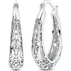 925 Sterling Silver Hoop Earrings for Women Hypoallergenic Lightweight Simple Huggie Hoop Earrings Twisted Hoop Earrings Colorful Cubic Zirconia Hoop Earrings Rainbow Hoop Earrings