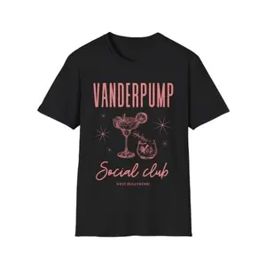 Vanderpump Social Club Team Ariana Shirt - Pump Rules Fans Apparel West Hollywood Tshirt Cotton Menswear Classic Top