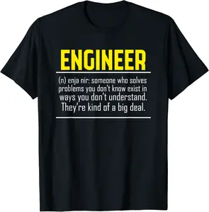 Engineer Definition | Engineering | Geek Nerd T-Shirt - Luismrid Shop 48B0CF9CMZHW