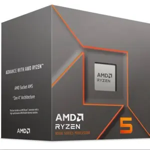AMD Ryzen 5 8400F Desktop Processor 6-Core 12-Thread AM5 Zen 4 4.7GHz Boost 65W High-Performance CPU multi