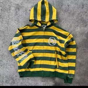 Yellow pullover hoodie