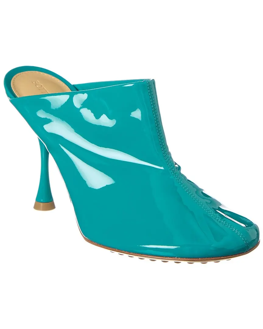 Bottega Veneta Dot Sock Patent Mule