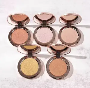 Power Factor Golden Factor Glow Highlighter - Talc-Free High-Impact Studio-Grade Powder for Radiant Skin Finish