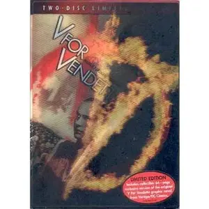 USED-V for Vendetta (Two-Disc Limited Edition w/ Lenticular Cover and Comic Book) (DVD)