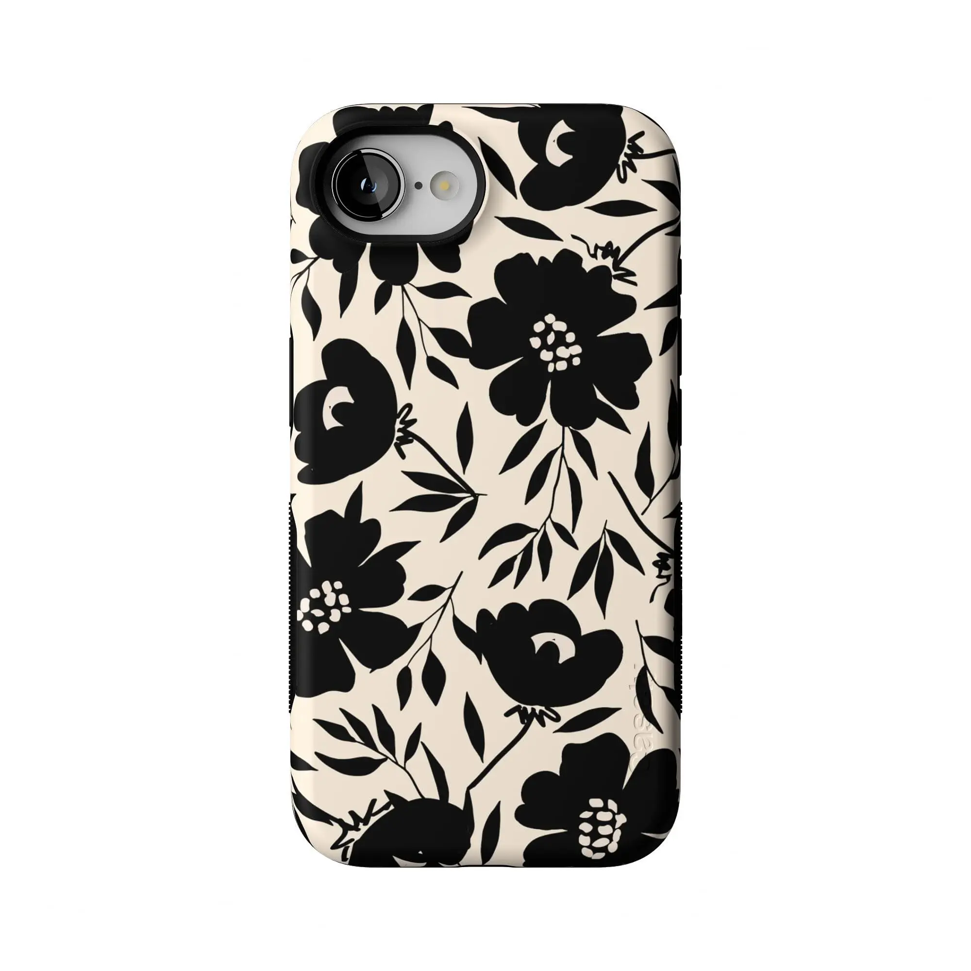Casely iPhone 17e Case | Dark Fantasy | Contrast Floral | Bold Protective Design | Compatible with MagSafe