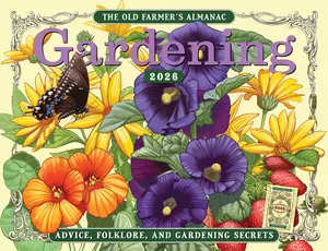 The 2026 Old Farmer's Almanac Gardening Wall Calendar by Old Farmer's Almanac [Paperback Book]