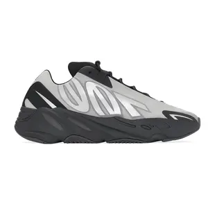 adidas Mens Yeezy Boost 700 Mnvn Lace Up Sneakers Shoes Casual - Grey