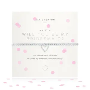 A Little Will You Be My Bridesmaid Bracelet