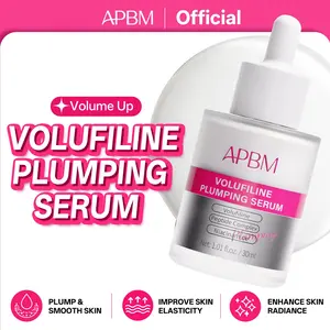 APBM Volufiline Plumping Facial Serum, 5% Volufiline + 3% Niacinamide + 1% Multi-Peptide, Volume Care for Fine Lines and Under-Eye, Radiant-Looking Skin | 30ml / 1.01 fl. oz. | (Pack of 1) Anti Aging Duo Lightweight