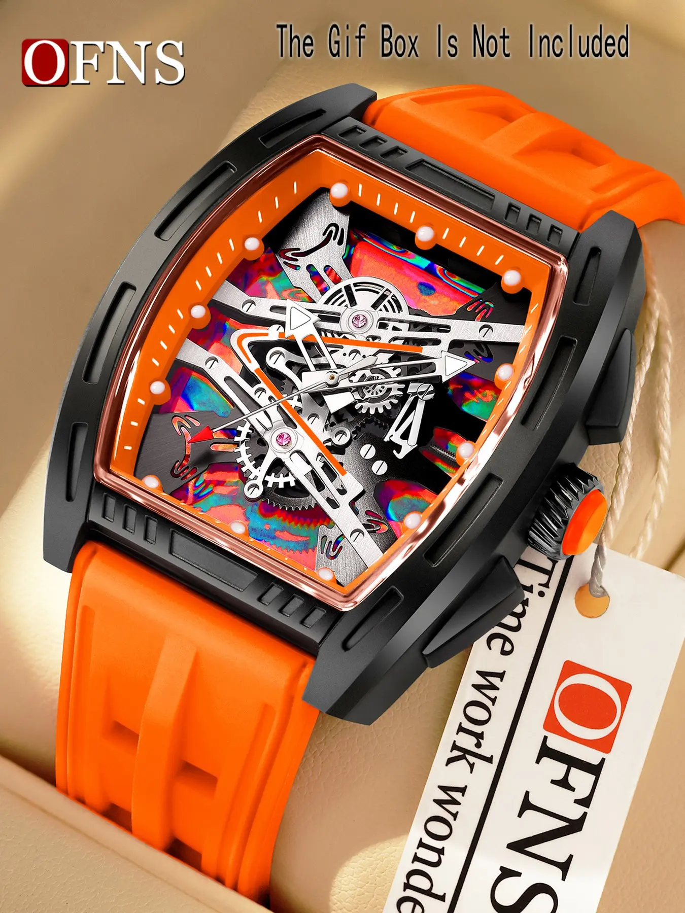 Men's Analog Quartz Watch, Luminous Waterproof, Casual Style, Abs Material, All-Season Wear, Perfect Gift for Him, Casual Trendy Wristwatch, Analog Quartz Movement, Casual Fashion Watch, Modern Waterproof Watch, Quartz Wristwatch, Quartz Wrist Watches