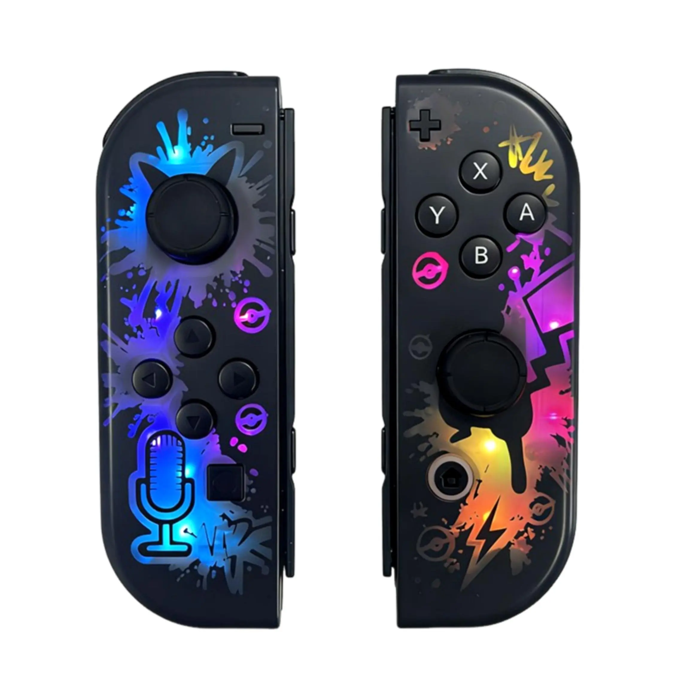 Ink-splatter Pikachu