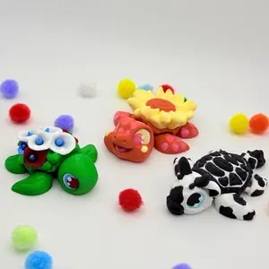 Baby Turtles | 3D Printed | Articulated Collectible