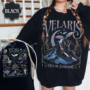 Velaris City of Starlight Sweatshirt, The Night Court Shirt, Bookish Gift, Court Of Dreams, City Of Starlight Acotar Merch