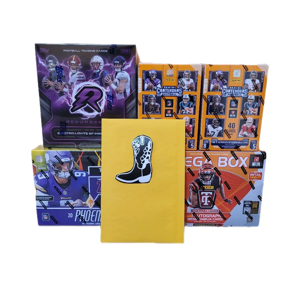 Phoenix Mega, Totally Certified Mega, Resurgence Mega, Two Contenders Blasters, and the Infamous Bootpack.