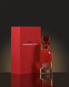 Fragrance Story Kill Eau de Parfum Spray for Men 3.4 Oz - Long Lasting Luxurious Fragrance with Apple, Sage & Tonka Bean Notes