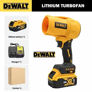 DeWALT Handheld Air Blower for Car Detailing, Workshop Cleaning, Dust Blowing, Leaf Blowing & Industrial Debris Removal