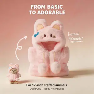 Easter attire teddy huggy 20+ Cute Outfits for 12" Teddy Bears | Plush Doll Clothes Collection (Bear NOT Included) - Perfect Gift