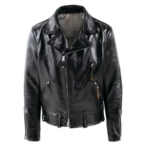 Japanese Rogue Legend Leather Moto Jacket