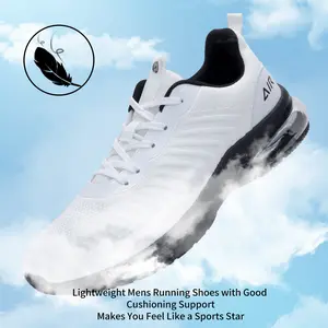 AOV Mens Arch Support Walking Shoes, Sneakers For Sport Gym , Fashion Sneakers