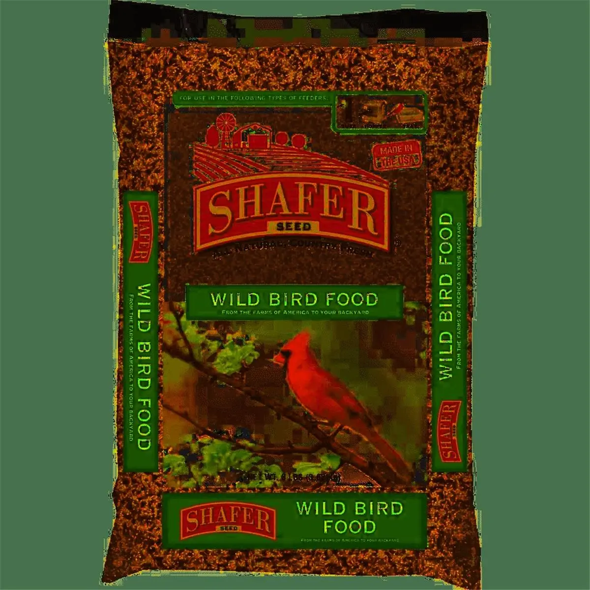 212 MAIN 10 lbs Bulk Pack Wild Bird Seed Mix That Attracts Birds, Millet, Bird Food