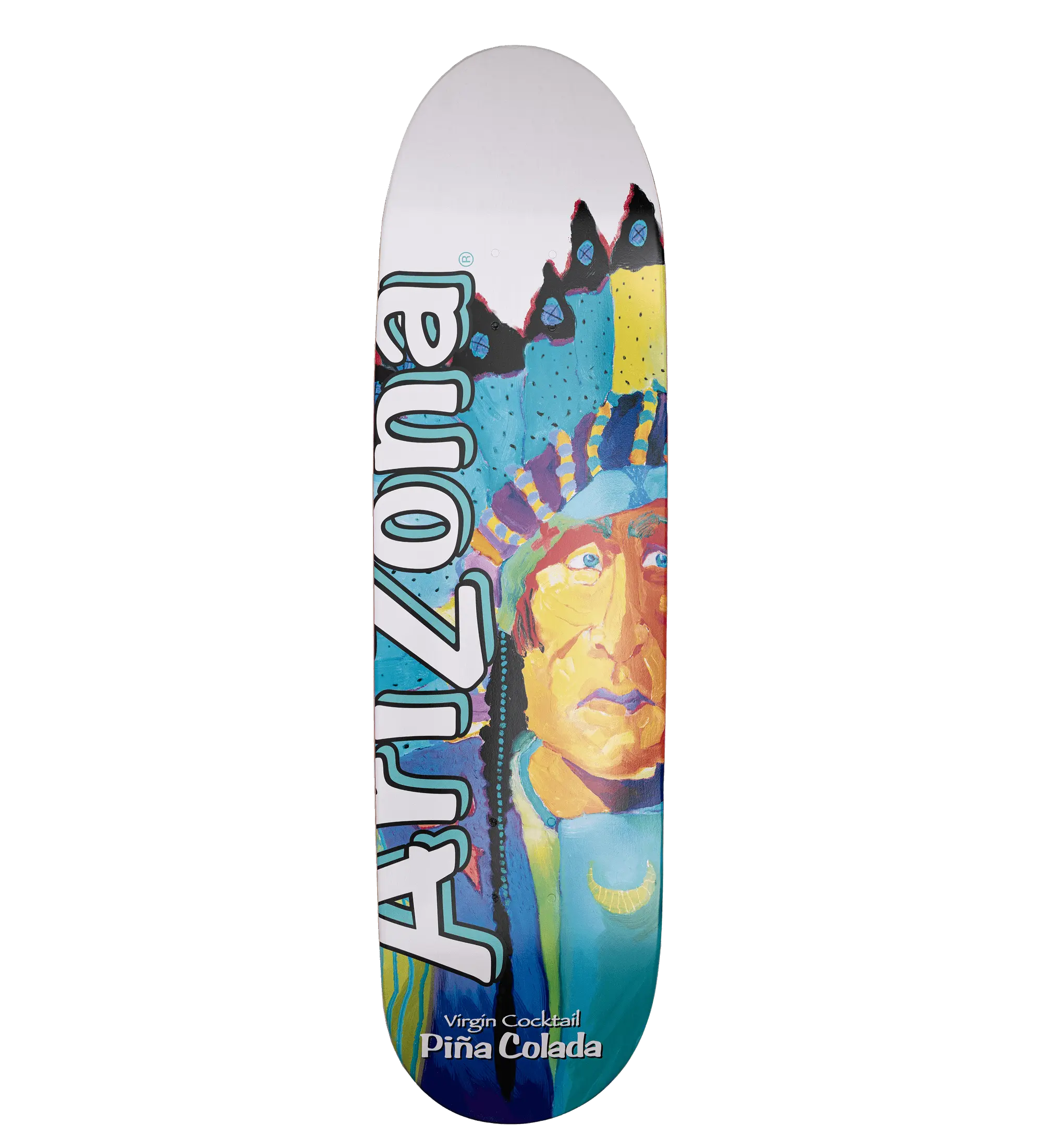 Teal & Blue Piña Colada Cruiser Deck