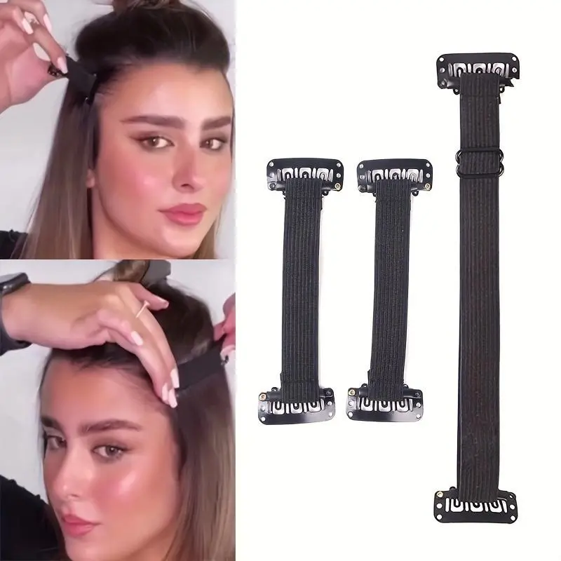 Invisible Facelift 2pcs Face Lift Hair Band - Stretching Straps Face Lifting Strap Face Line Belt - Makeup Tool for Women