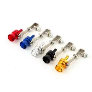 1pc Car modification turbine whistle car whistle exhaust pipe sound simulator car tailpipe noise enhancer Car Accessories
