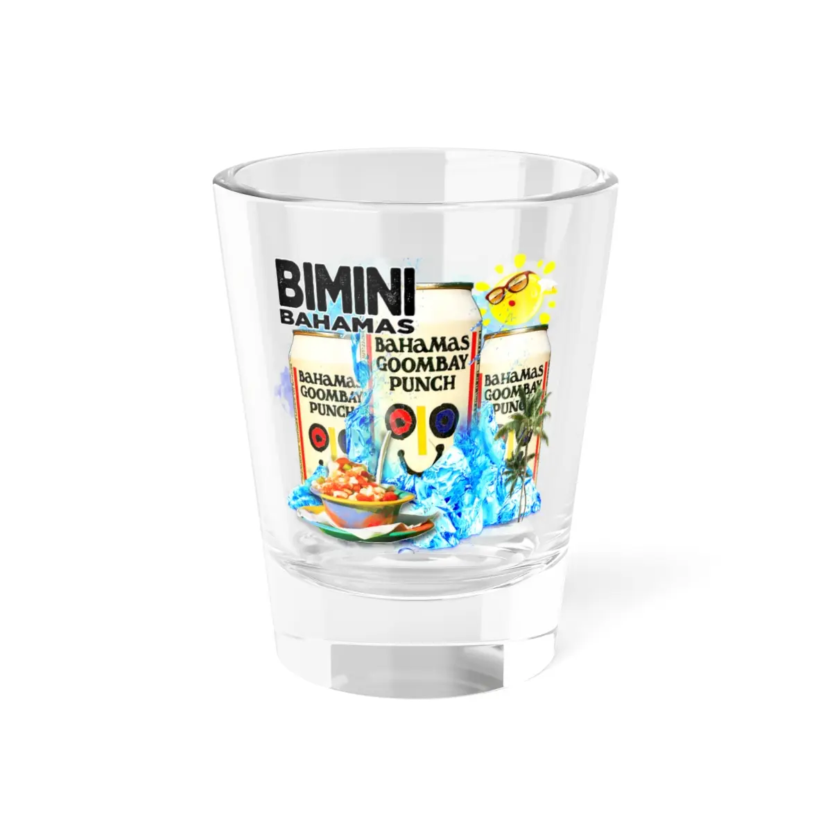 Bimini Goombay Shot Glass, 1.5oz
