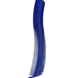 JIGGSAWMILLIONS Blue Curved Comb - All Purpose Combs, All Hair Types, Detangling & Styling Comb hair brush