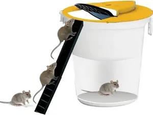 Automatic Flip & Slide Lid for 5-Gallon Buckets – Reusable Control Accessory