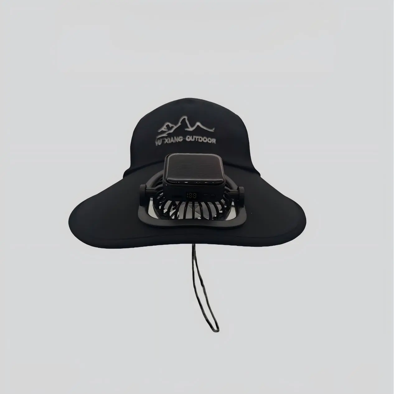 Solar Powered Fan Hat, Universal Breathable Sports Cap with Wide Brim for Sun Protection, 3-Speed Cooling & USB Rechargeable, Outdoor, Visor Cap, Multi-Function Sun Visor Sports & Outdoor Hats