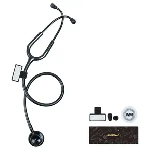 MaiWieel Lightweight Classic Single Head Stethoscope Kit U2 for Nursing Students & Nurses, Soft Ear Tips, Durable Alloy Chestpiece, Multiple Colors Medical Healthcare Supplies