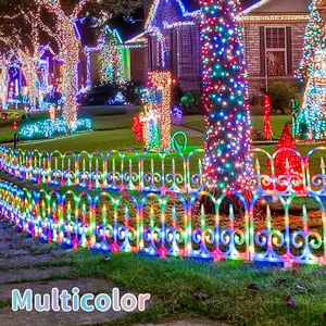 Solar Outdoor Light, Christmas Decorative Lantern, 8 Flashing Modes 9.78ft, 8 Combinations, Suitable for Indoor Decoration, Arrangement Around Christmas Tree, Bedroom Scene, Small Yard, Event Party Arrangement Lighted Holiday Displays