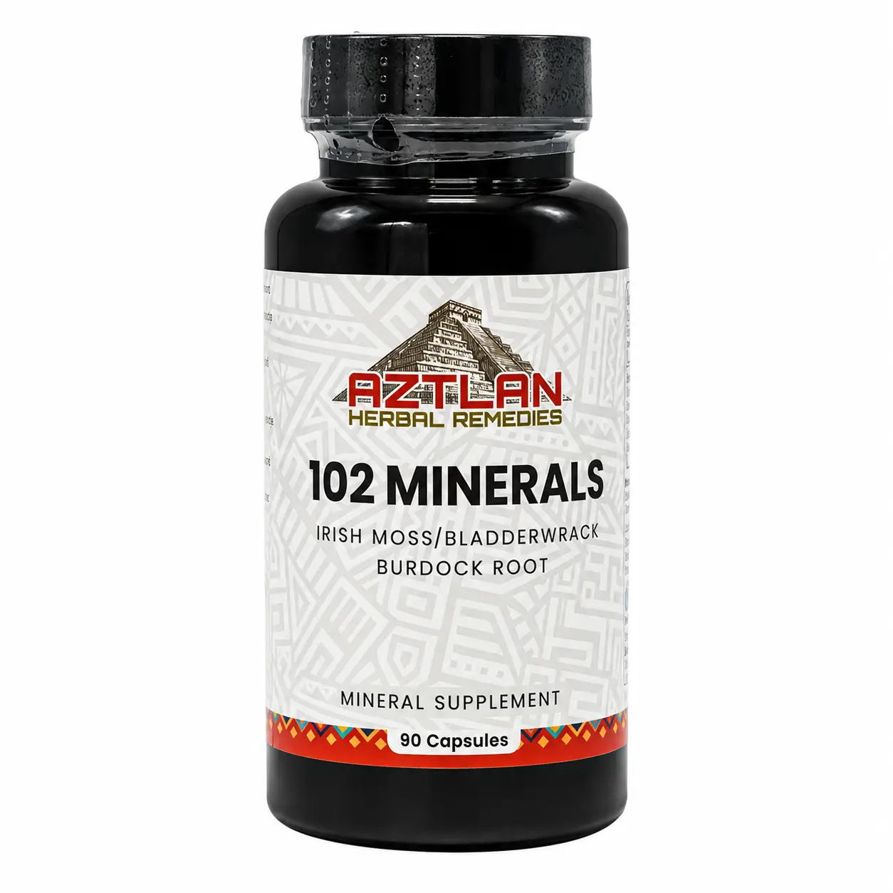 60 days 102 Minerals Capsules (3 Bottles) Complete Mineral Support & Digestive Health Supplement