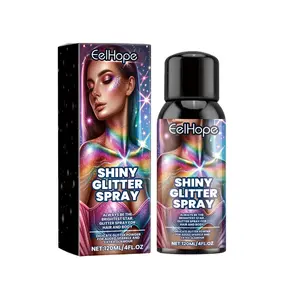 Eelhope Dazzling Star Glitter Spray Nightclub Party Body Collarbone Arm Skin Starry Sky Glitter Spray