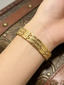 "🌟 Viral TikTok Find: Copper Magnetic Bracelet – Textured Vintage Design + Therapeutic Magnets! #Viral #Wellness"