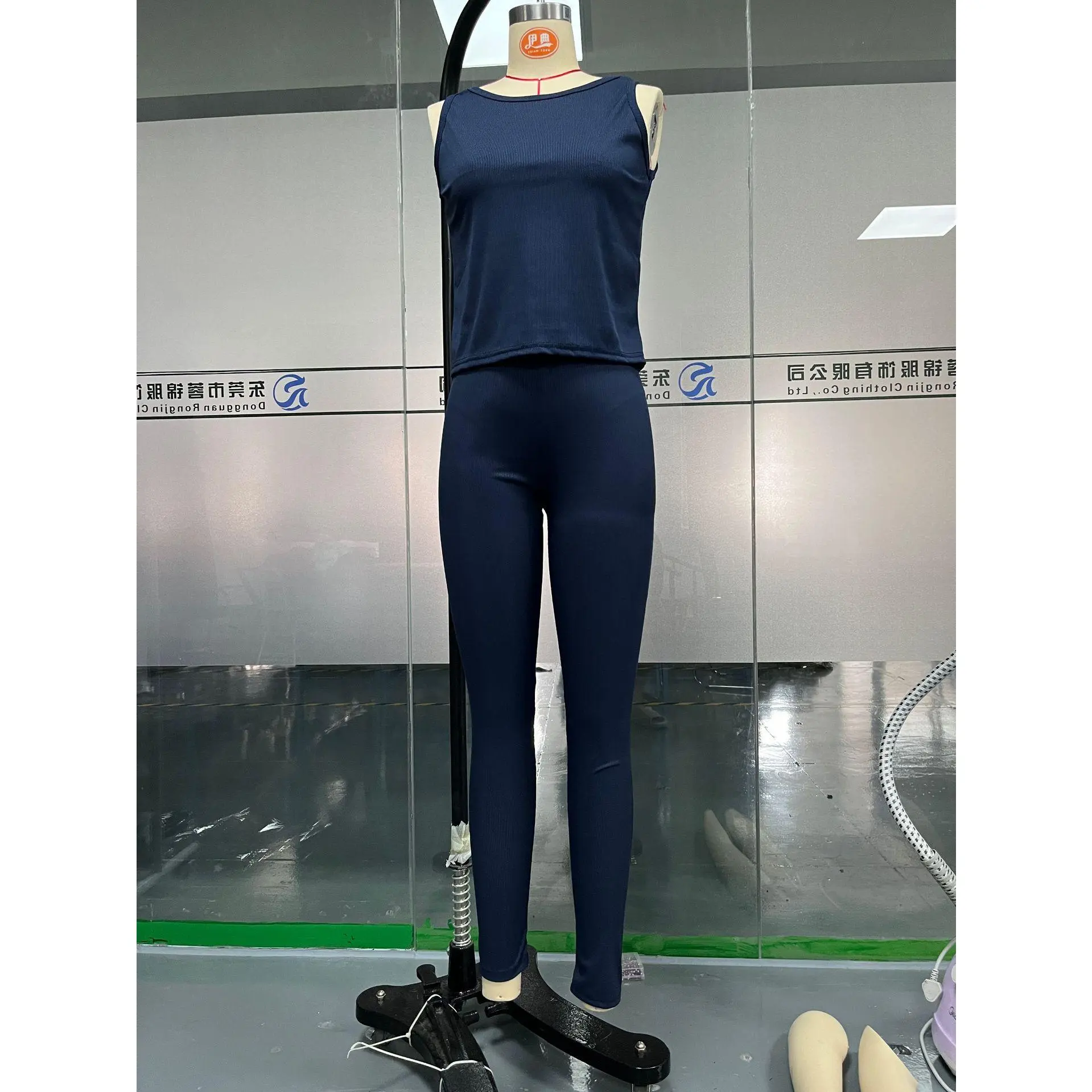 (vest+pants) dark blue